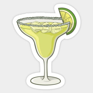 Margarita Cocktail Sticker